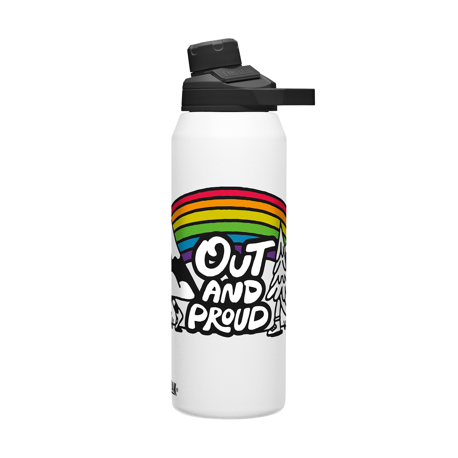 chute-mag-32-oz-water-bottle-insulated-stainless-steel-plus-cleanup-kit-pride-collection-limited-edition-h4 xhvxlhasbo