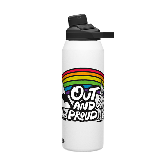 chute-mag-32-oz-water-bottle-insulated-stainless-steel-plus-cleanup-kit-pride-collection-limited-edition-h4 xhvxlhasbo